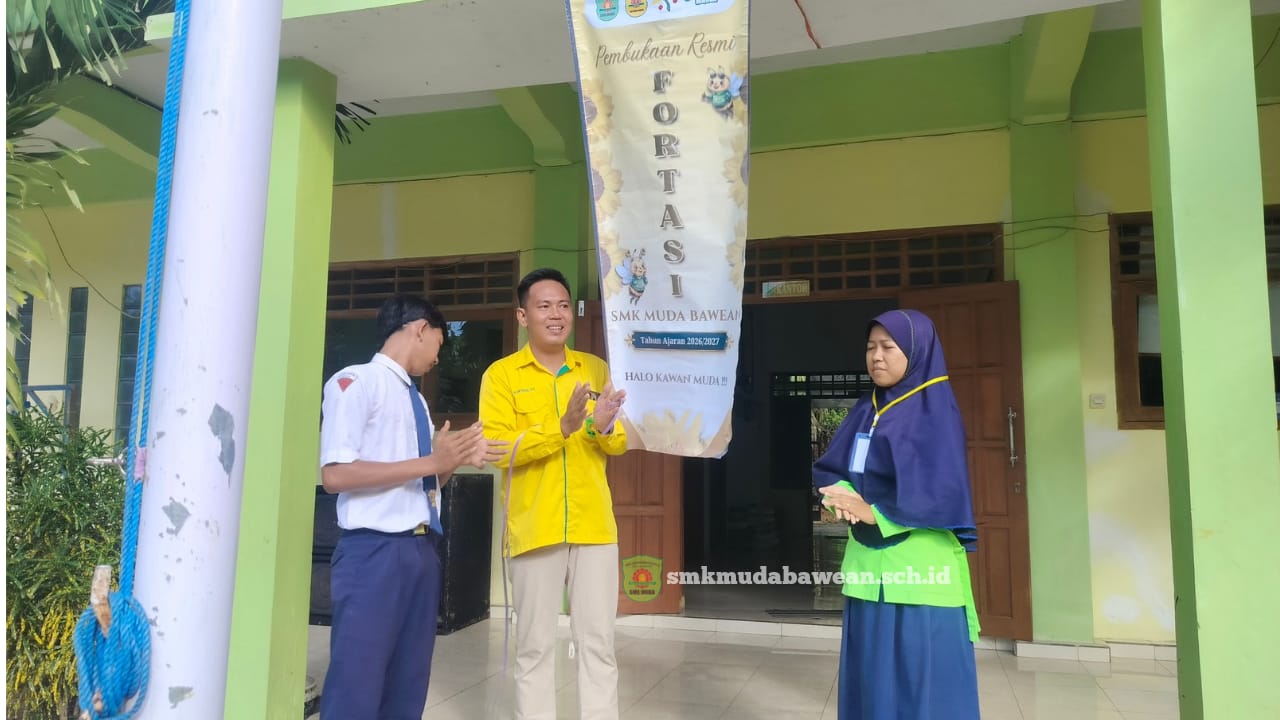Usung Tema “Gembira Berkarya”, FORTASI SMK MUDA Bawean Sambut Murid Baru dengan Penuh Semangat
