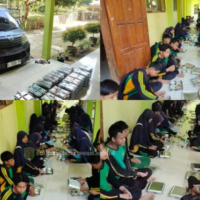 Penerimaan MBG di SMK MUDA Bawean