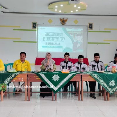 Penerimaan Mahasiswa Pengalaman Lapangan Pendidikan (PLP) INHAFI Bawean di SMK MUDA Bawean