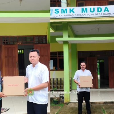 Kado Istimewa Milad ke-12 || SMK MUDA Bawean Terima Bantuan Laptop “Merah Putih” dari Pemerintah