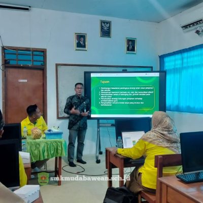 Perkuat Mutu Pendidikan Vokasi Kepulauan, Pengawas Cabdin Gresik Gelar Pembinaan Intensif di SMK Muhammadiyah 4 Sangkapura